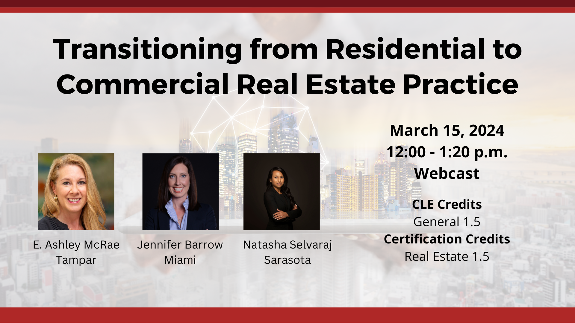 Transitioning from Residential to Commercial Real Estate Practice