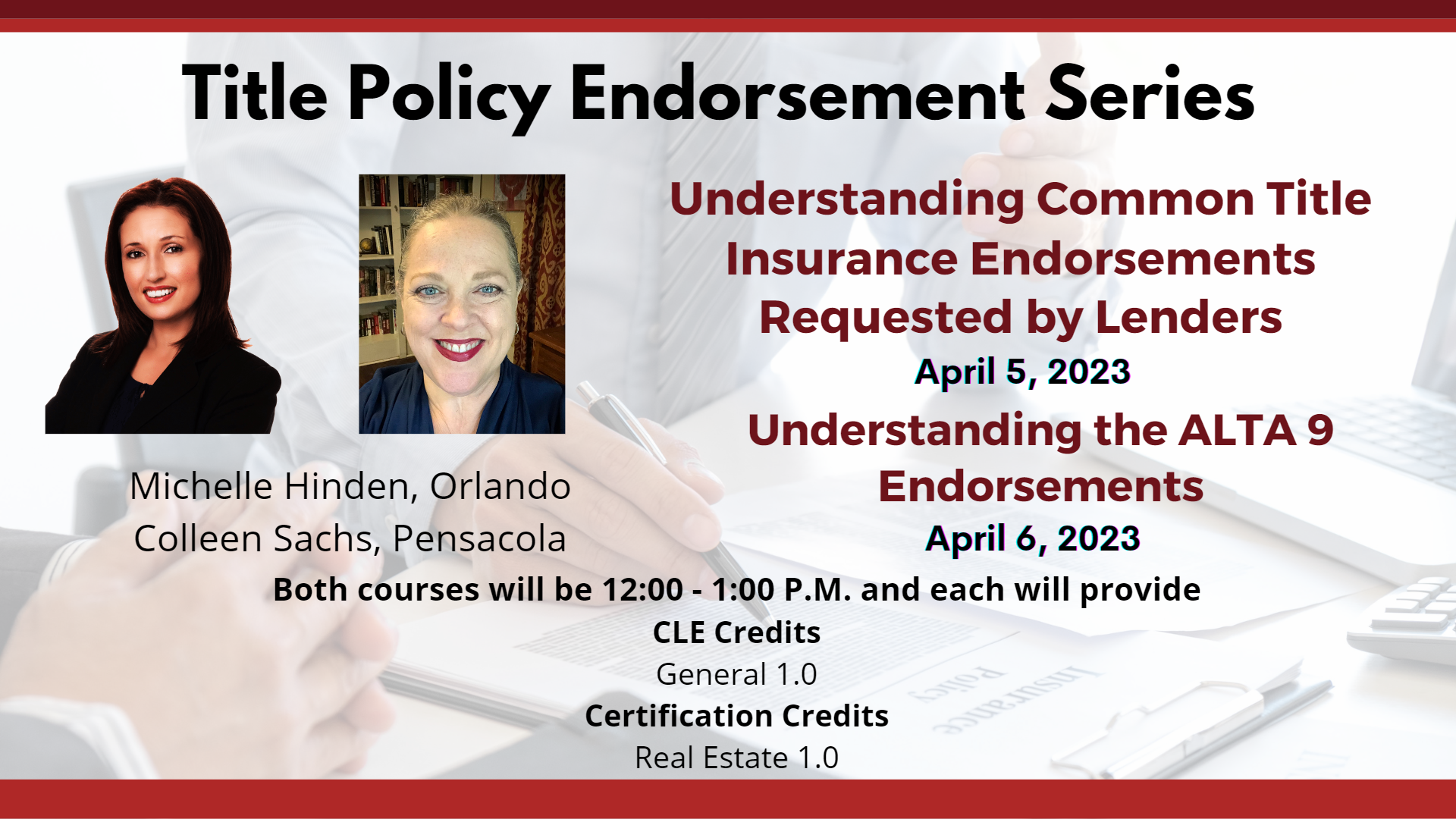 Endorsement Series: Understanding Common Title Insurance Endorsements Requested by Lenders